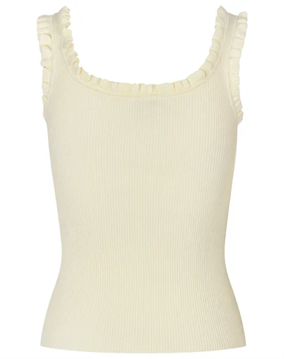 Mbym - Elinne-M Top - Ivory Yellow
